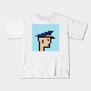 Pixel Art / Policeman / ToolCrypto #21 Kids T-Shirt